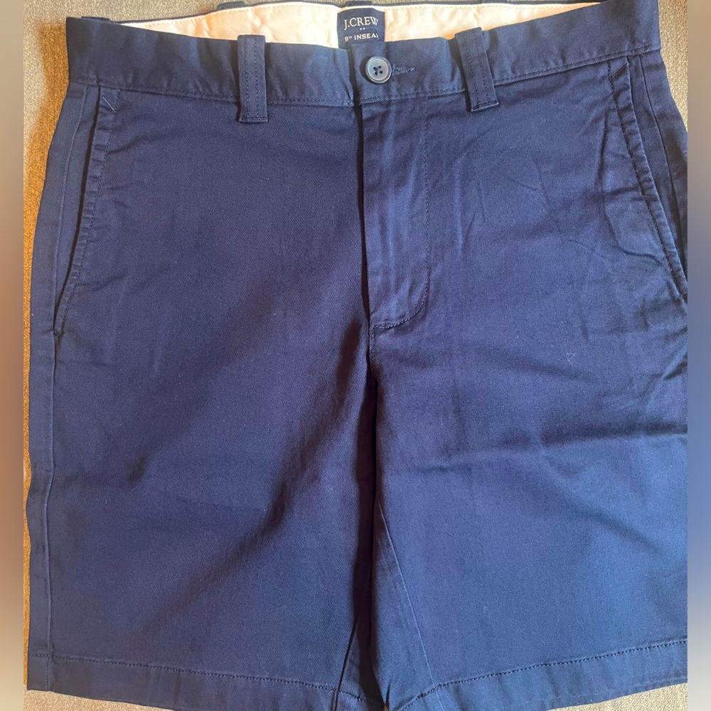 9” chino shorts from JCrew x2